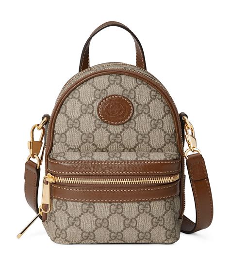 gucci beige backpack